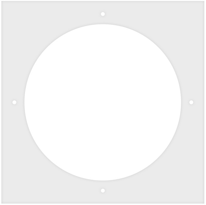 Luxera 31027 - Replacement glass for ceiling light PUEBLO E27