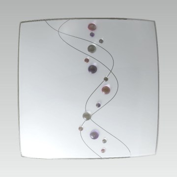 Luxera 45092 - Replacement glass for ceiling light TAO PINK E27
