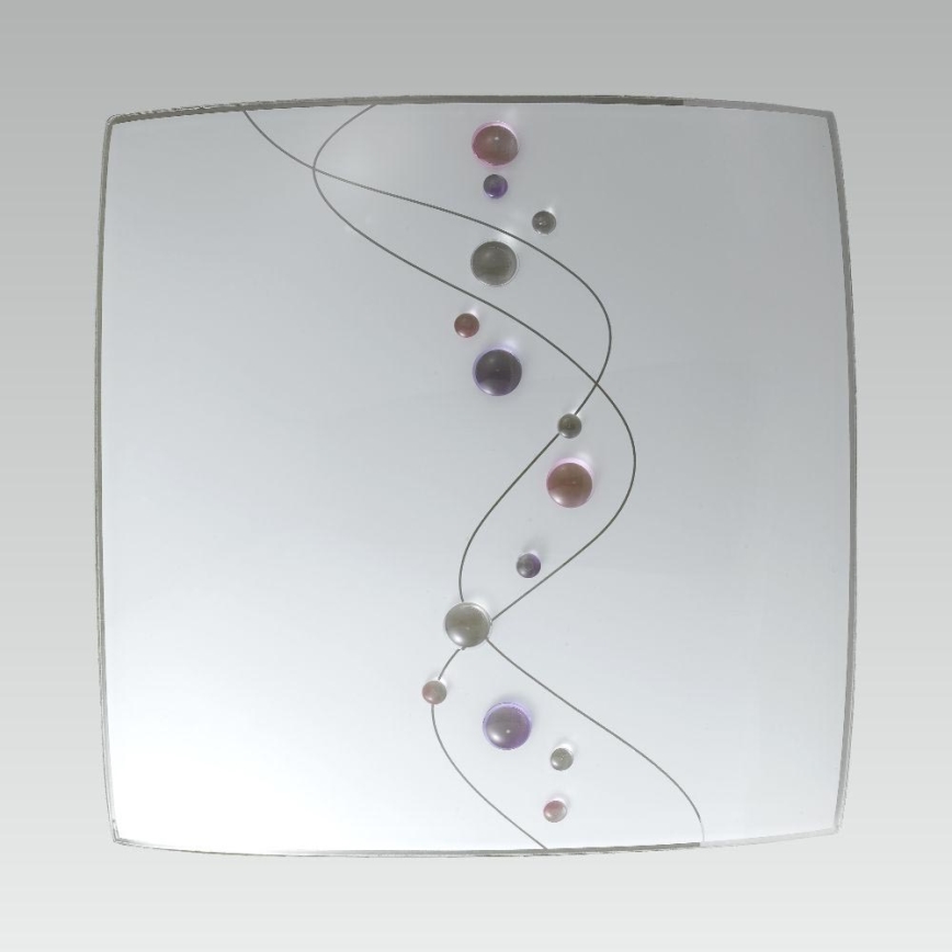 Luxera 45092 - Replacement glass for ceiling light TAO PINK E27