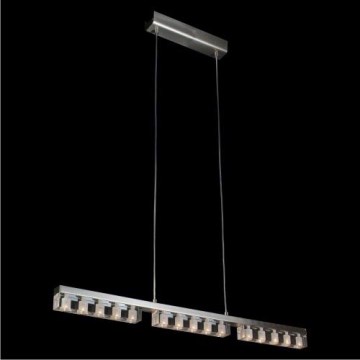 Luxera 46006 - Pendant chandelier EDGAR 15xG4/10W/230V
