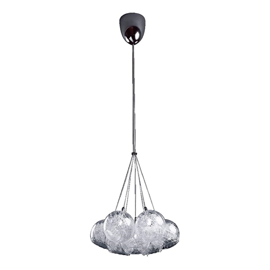 LUXERA 46037 - Pendant chandelier CRONOS 7xG4/20W/230V