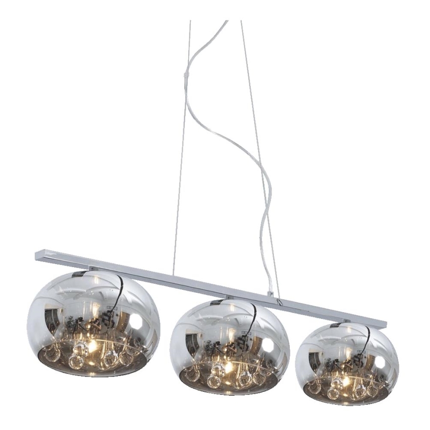 LUXERA 46039 - Pendant chandelier SPHERA 3xG9/75W/230V
