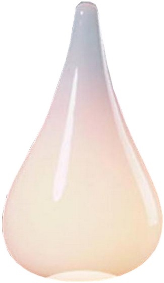 LUXERA 46049 - Replacement glass for TEARS E27 chandelier