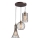 LUXERA 46073 - Chandelier on a string TRION 3xE27/60W/230V