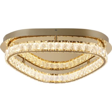 LUXERA 46150 - MIST LED Ceiling Light LED/32W/230V 4000K, 50 cm diameter, Gold
