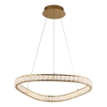 LUXERA 46151 - LED Pendant on Cable MIST LED/43W/230V 4000K gold