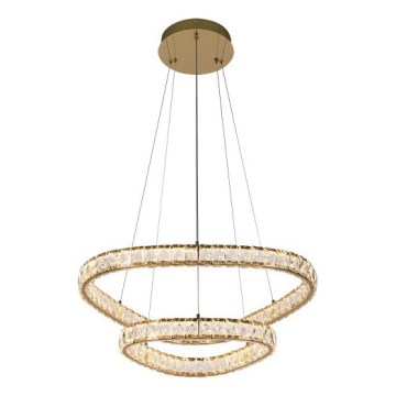 LUXERA 46152 - MIST LED Cable Chandelier LED/65W/230V 4000K Gold