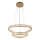 LUXERA 46152 - MIST LED Cable Chandelier LED/65W/230V 4000K Gold