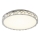 LUXERA 46154 - LARUNA LED Ceiling Light, 43W, 230V, 4000K, Ø 60 cm, Matte Chrome