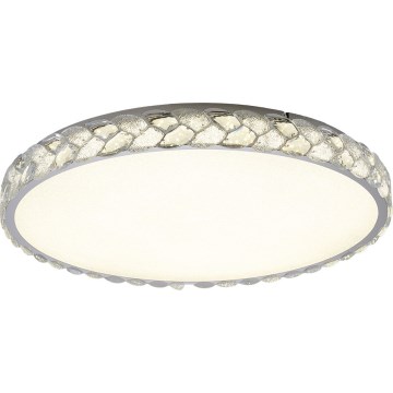 LUXERA 46155 - LED Ceiling Light LARUNA LED/85W/230V 4000K Ø 80 cm matte chrome
