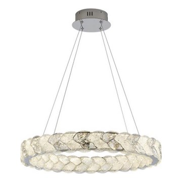 LUXERA 46156 - LED pendant light on cable LARUNA LED/38W/230V 4000K matte chrome
