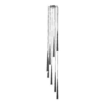 LUXERA 48005 - Pendant chandelier EBONY 8xG9/40W/230V