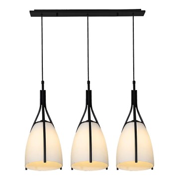 Luxera 61302 - Chandelier on a string ZORZO 3xE27/60W/230V