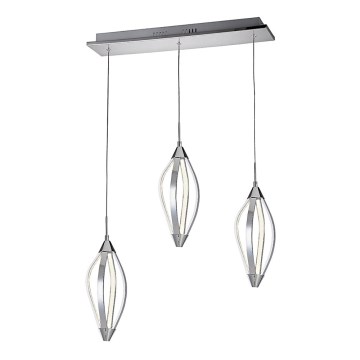 LUXERA 61306 - LED Chandelier on a string SAKURA 3xLED/13.2W/230V