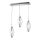 LUXERA 61306 - LED Chandelier on a string SAKURA 3xLED/13.2W/230V