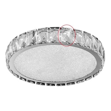 Luxera 62406 - Replacement glass for ceiling light GIRO 30 x 50 mm