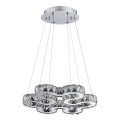 LUXERA 62422 - LED crystal Chandelier on a string STRADA LED/30W/230V