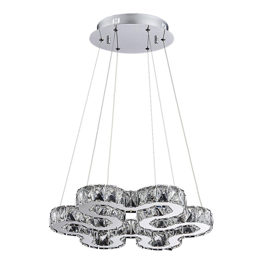 LUXERA 62422 - LED crystal Chandelier on a string STRADA LED/30W/230V