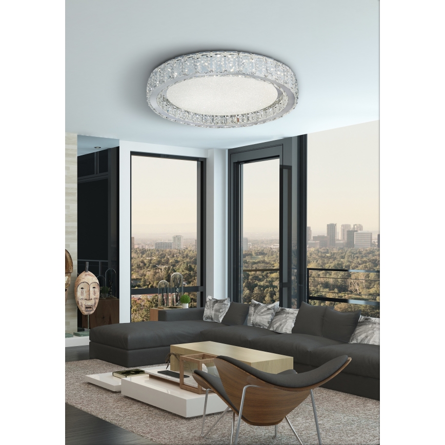 LUXERA 62437 - LED Ceiling light ALLURIA LED/48W/230V 4000K 60 cm