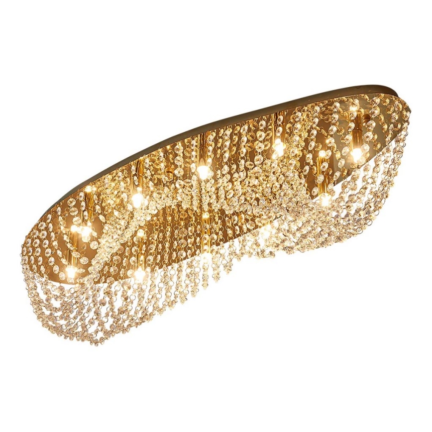 LUXERA 62441 - Ceiling light ELIPTHON 10xG9/33W/230V