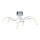 Luxera 64031 - LOTOSS surface-mounted chandelier 9xG4/20W/230V