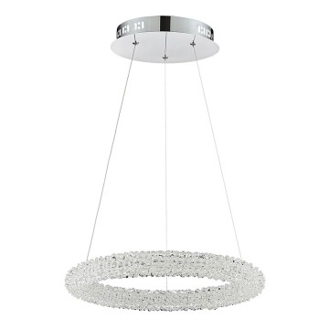 Luxera 64391 - LED crystal Chandelier on a string ALMEDA LED/24W/230V