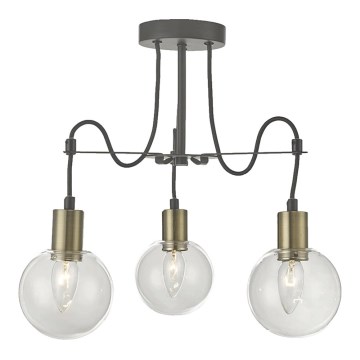 LUXERA 64402 - Chandelier on a string ABRAZO 3xE14/40W/230V