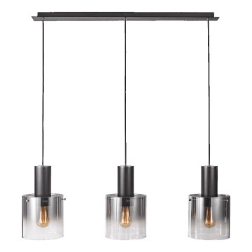 Luxera 64414 - Chandelier on a string MOXIE 3xE27/60W/230V