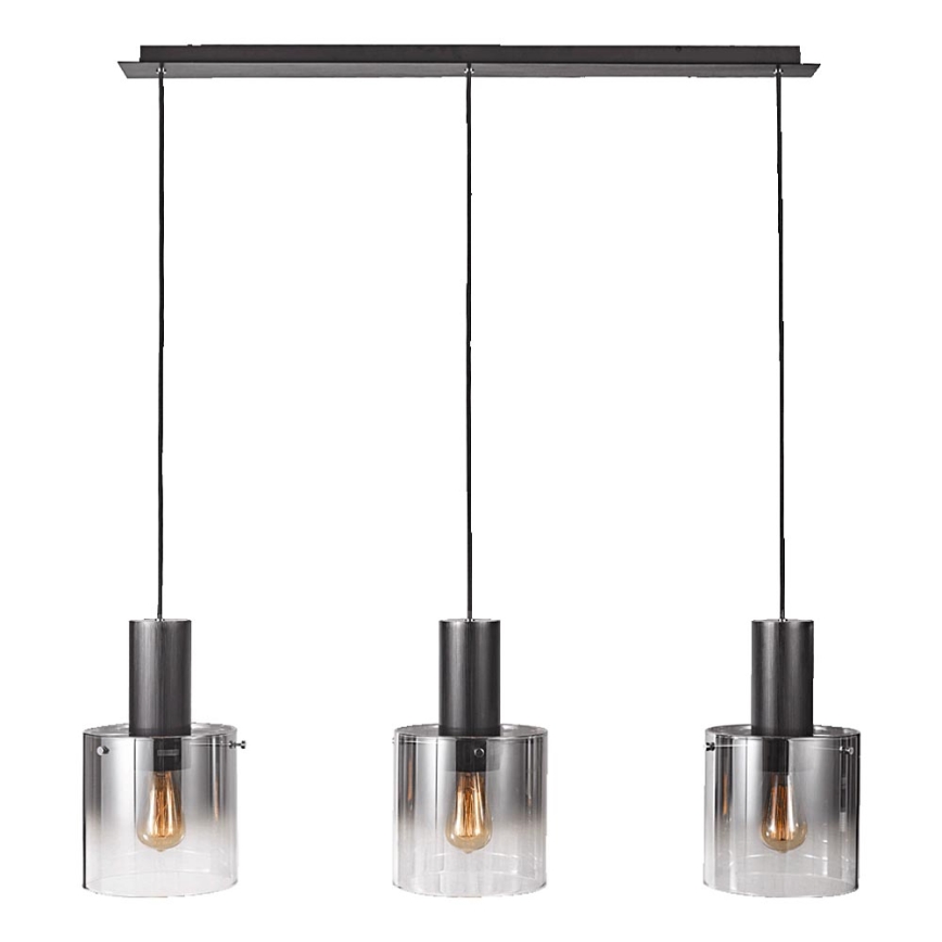 Luxera 64414 - Chandelier on a string MOXIE 3xE27/60W/230V