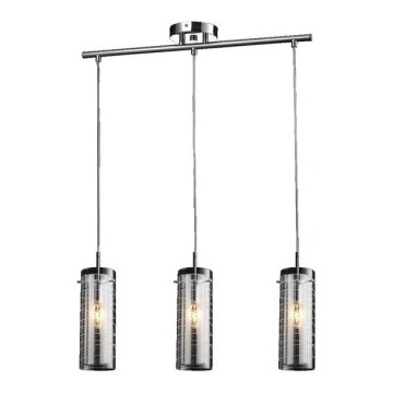LUXERA 68001 - Pendant chandelier PALMIRA 3xE14/60W/230V
