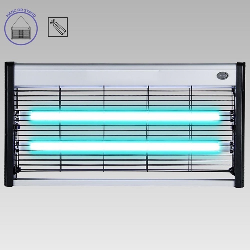 Luxera 70418 - Disinfection germicidal lamp 2xT5 UVC/15W/230V + RC