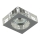 LUXERA 71008 - Recessed light ELEGANT 1xGU10/50W/230V