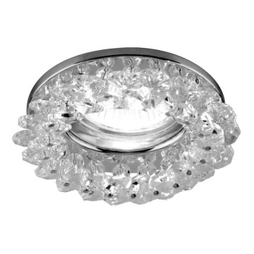 LUXERA 71025 - Suspended ceiling light CRYSTALS 1xGU10/50W/230V