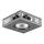 LUXERA 71027 - Suspended ceiling light ELEGANT 1xGU10/50W/230V