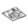 LUXERA 71052 - Suspended ceiling light ELEGANT 1xGU10/50W/230V