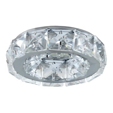 LUXERA 71055 - Suspended ceiling light CRYSTALS 1xGU10/50W/230V