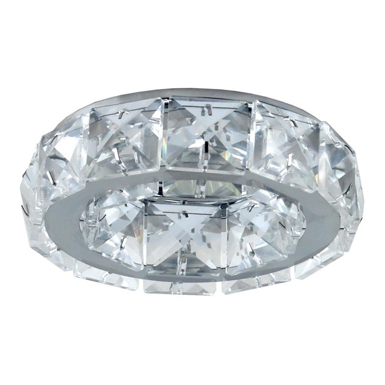 LUXERA 71055 - Suspended ceiling light CRYSTALS 1xGU10/50W/230V