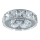 LUXERA 71055 - Suspended ceiling light CRYSTALS 1xGU10/50W/230V