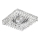 LUXERA 71067 - Recessed light CRYSTALS 1xGU10/50W/230V