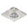 LUXERA 71072 - Recessed light ELEGANT 1xGU10/50W/230V + LED STRIPE