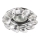 LUXERA 71073 - Recessed light CRYSTALS 1xGU10/50W/230V