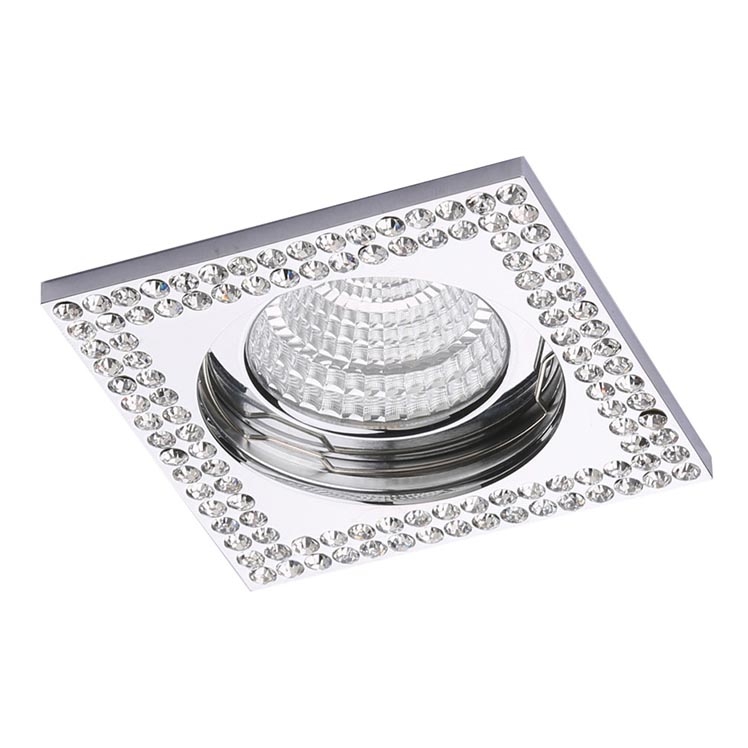LUXERA 71077 - Recessed light CRYSTALS 1xGU10/50W/230V