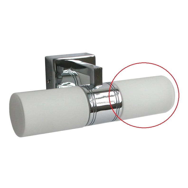 Luxera 8001 - Replacement glass ANITA G9 white