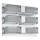 LUXERA 8033 - Ceiling light CASIUS 6xG9/33W/230V