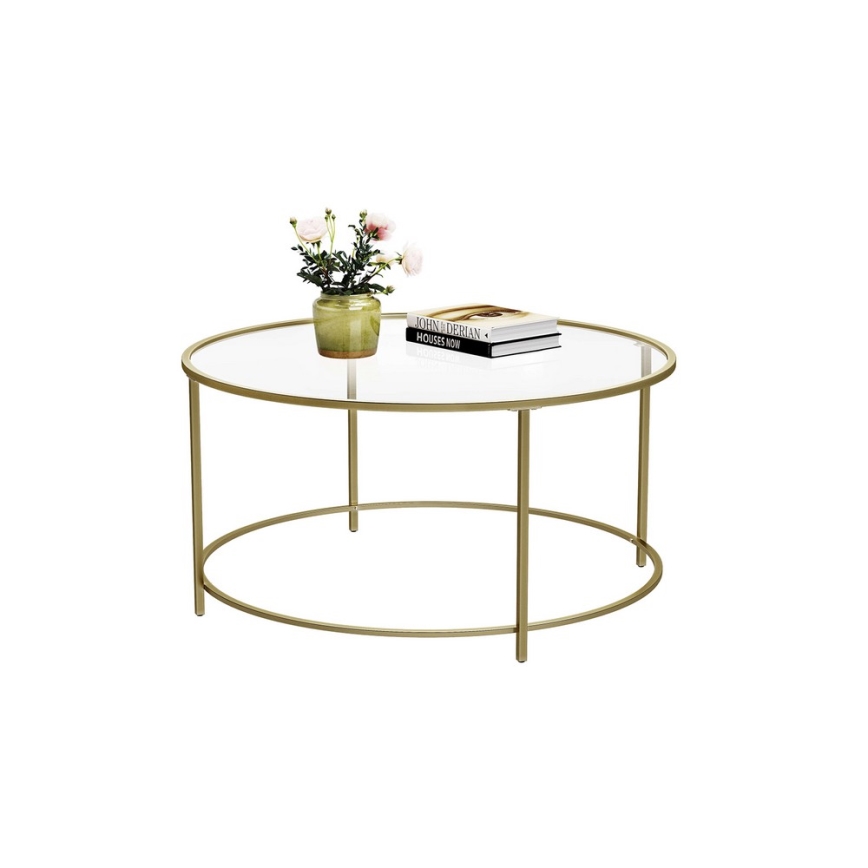 LYRA Gold Coffee Table