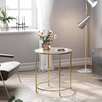 LYRA Gold Side Table