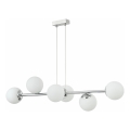 MADDIE Cable-Suspended Chandelier 5x E14/5W/230V, Polished Chrome