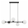MADDIE Pendant Light 5xE14/5W/230V Black