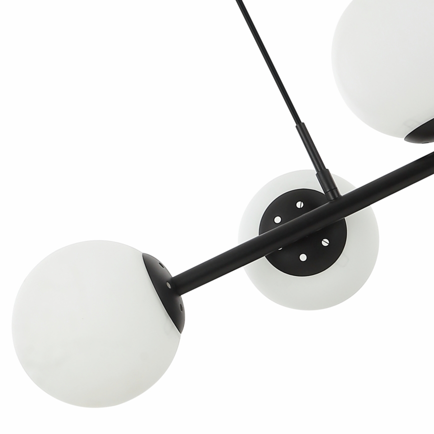 MADDIE Pendant Light 5xE14/5W/230V Black