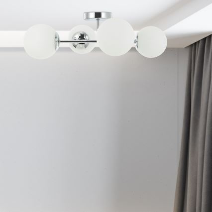 MADDIE Surface-Mounted Light 4xE14/5W/230V Glossy Chrome
